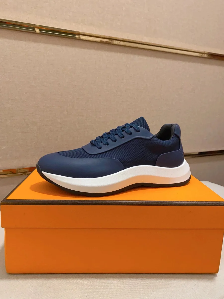 Hermès Hermès Runners Navy Blue Sneakers Navy