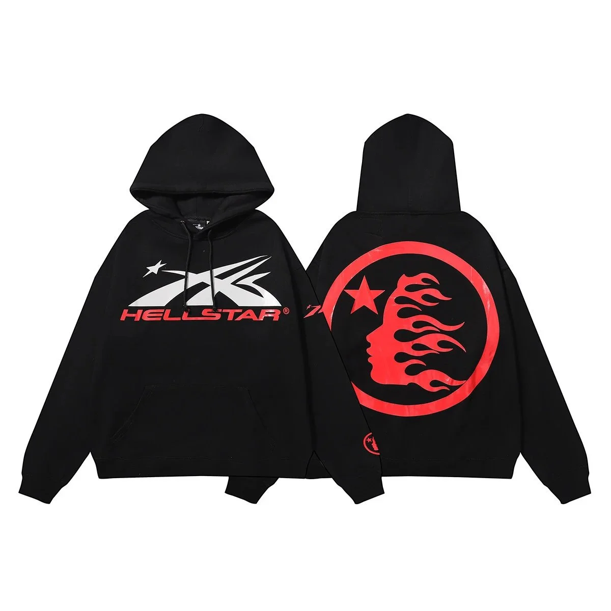 Hellstar Hellstar Studios Black Hoodie Black - 1