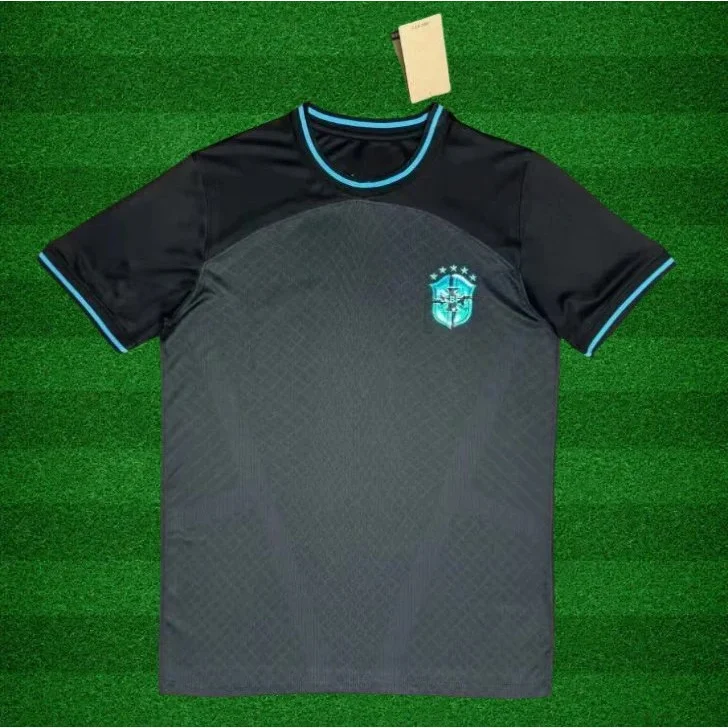 Other 24-25 Brazil Special Edition Black Jersey Top Black - 1