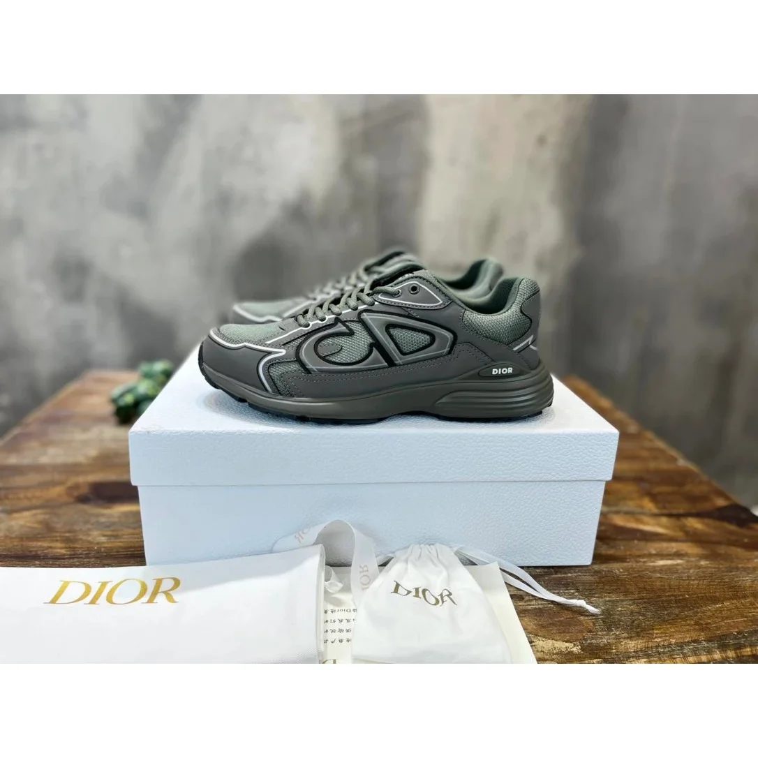 Dior Dior Dior Book Tote B-14 Sneakers Grey - 1
