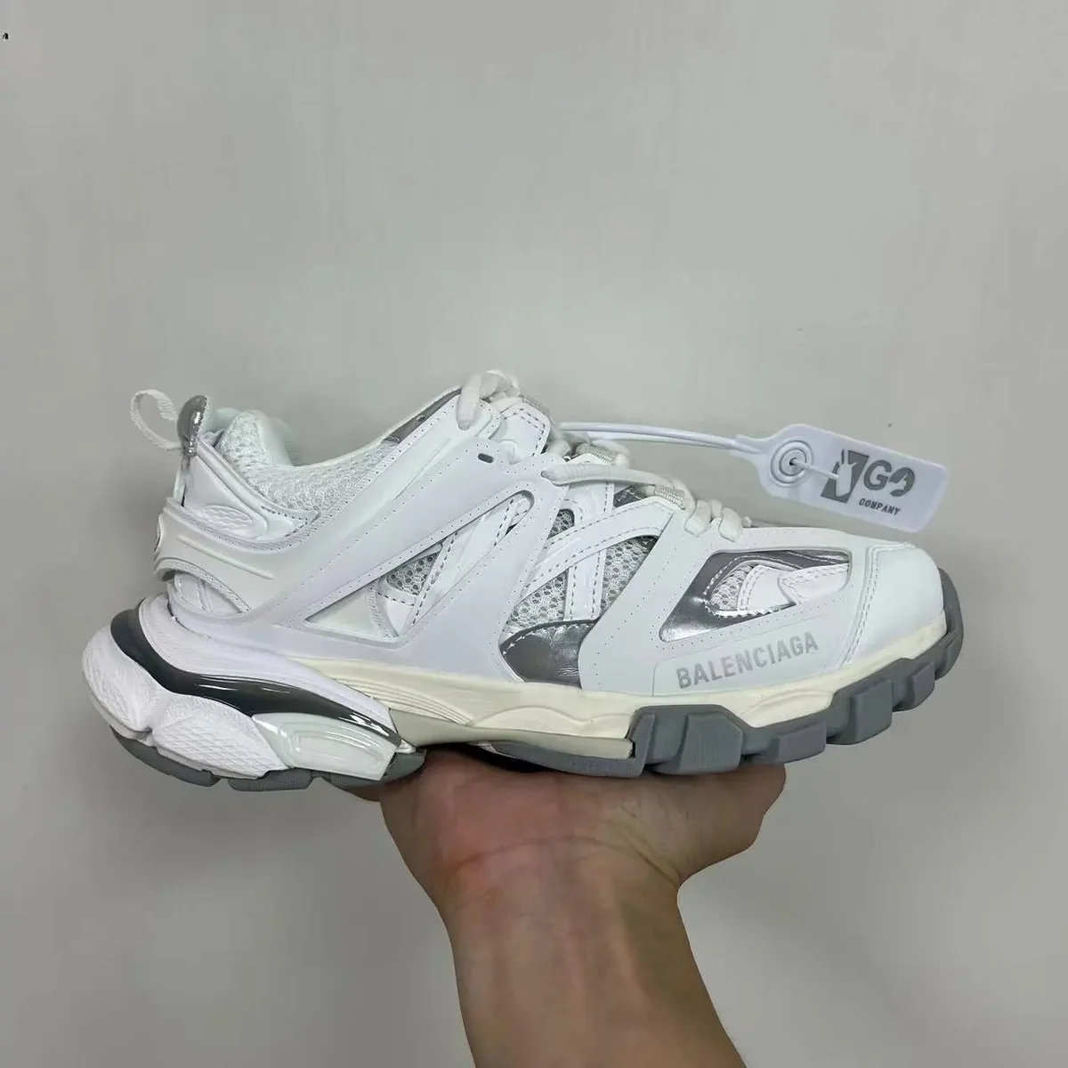 Balenciaga Balenciaga Track Triple White Sneakers White - 1