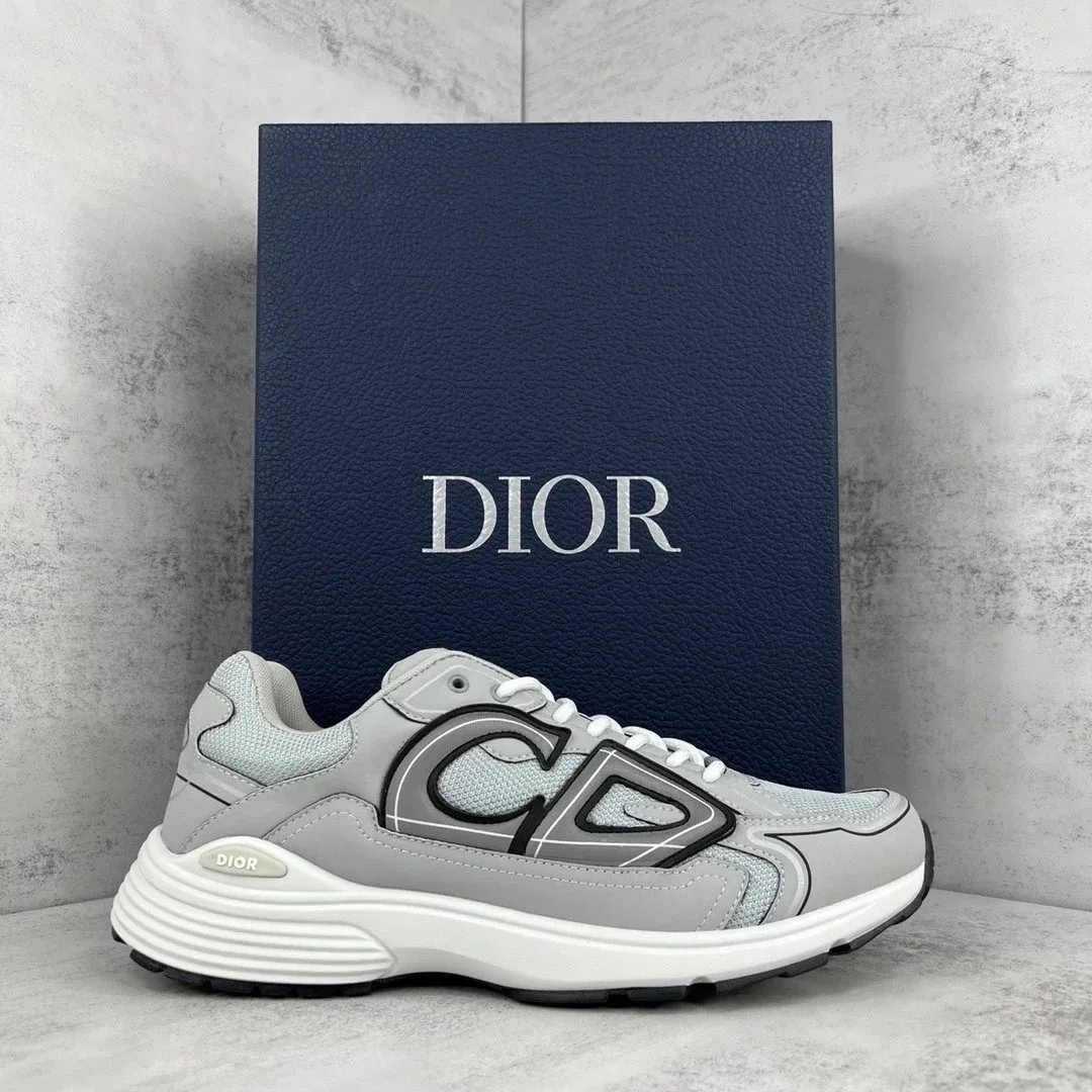 Dior Dior CD Logo Grey/White Sneakers Grey