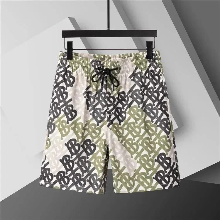 Burberry Burberry TB Monogram Multicolor Shorts Multicolor