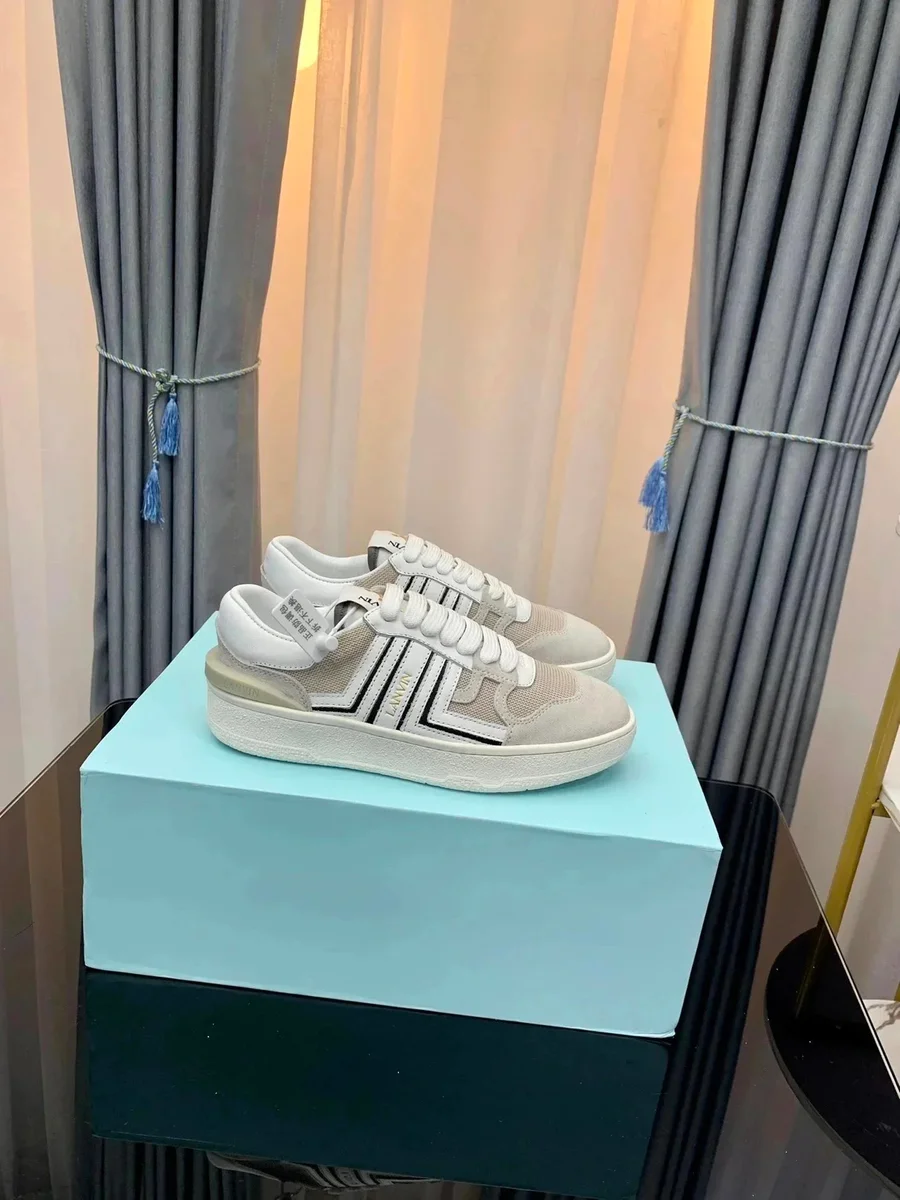 Lanvin Lanvin 31 White & Beige Sneakers Beige - 1