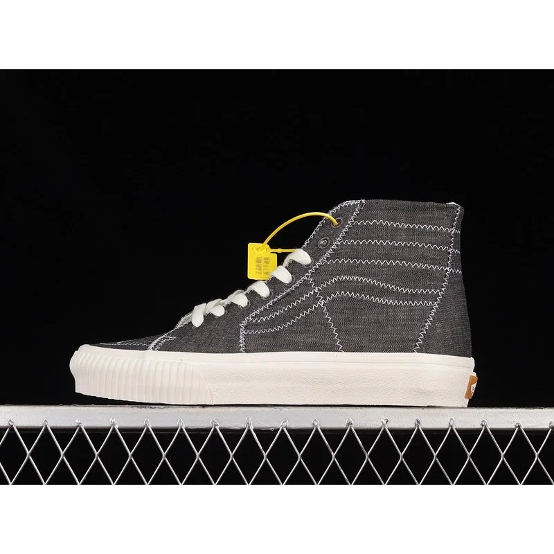 Vans Vans Sk8-Hi Denim Grey High Top Sneakers Grey
