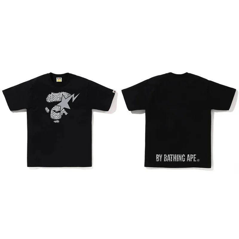 A Bathing Ape BAPE BAPE STA 1300 Black T-Shirt Black - 1