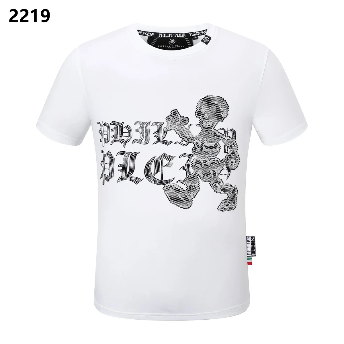 Philipp Plein Philipp Plein 2219 White Graphic T-Shirt White - 1