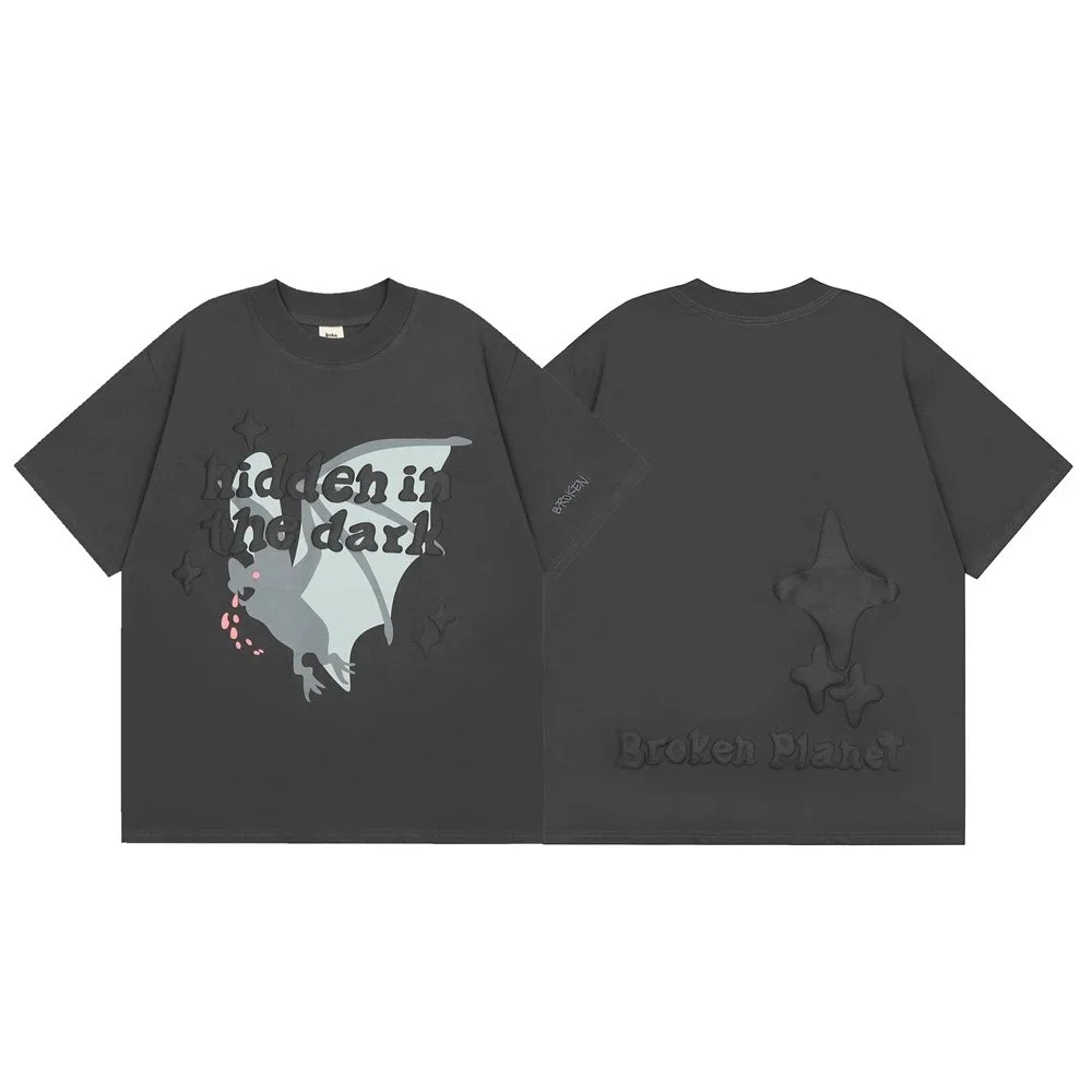 Broken Planet Broken Planet Hidden in the Dark T-Shirt Black Black - 1