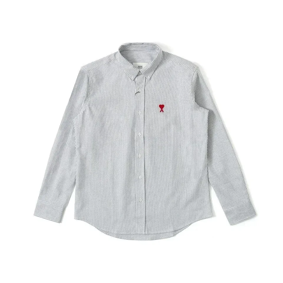 Chrome Hearts Chrome Hearts Dagger Light Blue/White Stripe Shirt Blue