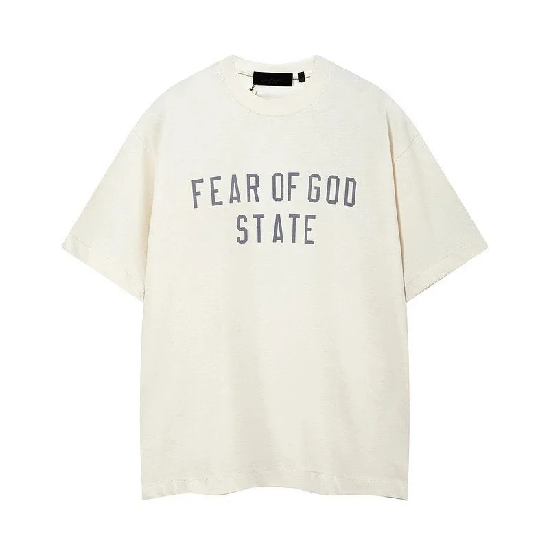 Fear of God Fear of God STATE Cream T-Shirt Cream
