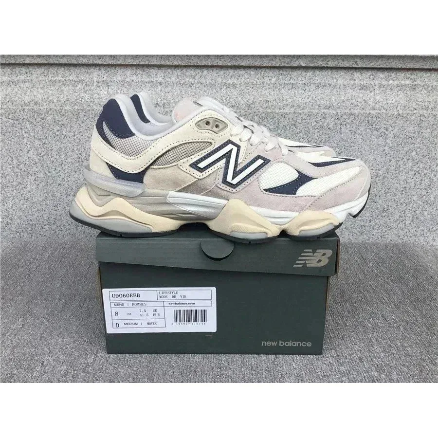 New Balance New Balance 9060 U9060EEB Sail/Black Sneakers White - 1