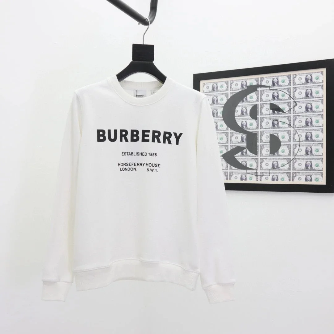 Burberry Burberry White Established 1856 Sweatshirt White - 1