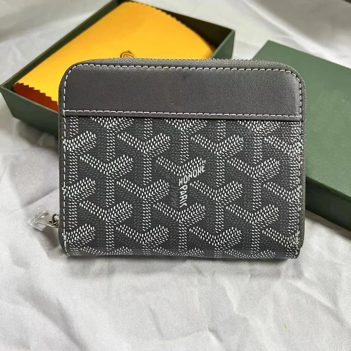 Goyard Goyard Monogram Grey/White Wallet Grey - 1