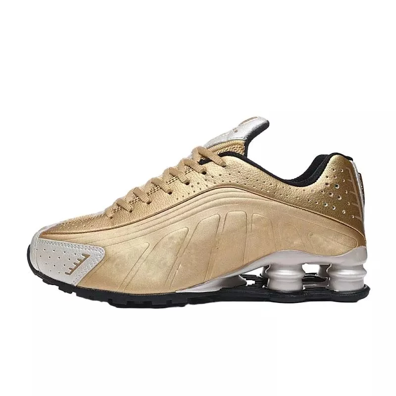 Nike Nike Shox R4 Gold Sneakers Gold - 1
