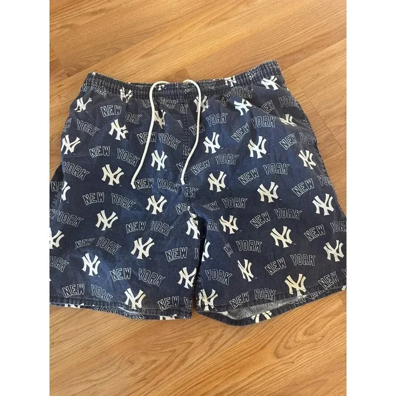 Other New York Yankees Shorts Navy Blue Navy - 1