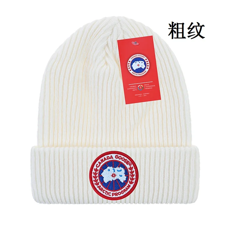 Canada Goose Canada Goose Arctic Program White Ribbed Beanie White