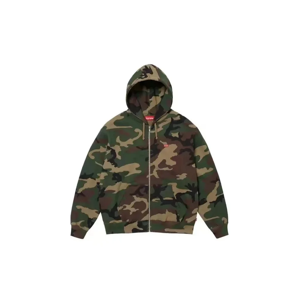 Supreme Supreme Box Logo Zip-Up Hoodie E580 Camo Multicolor