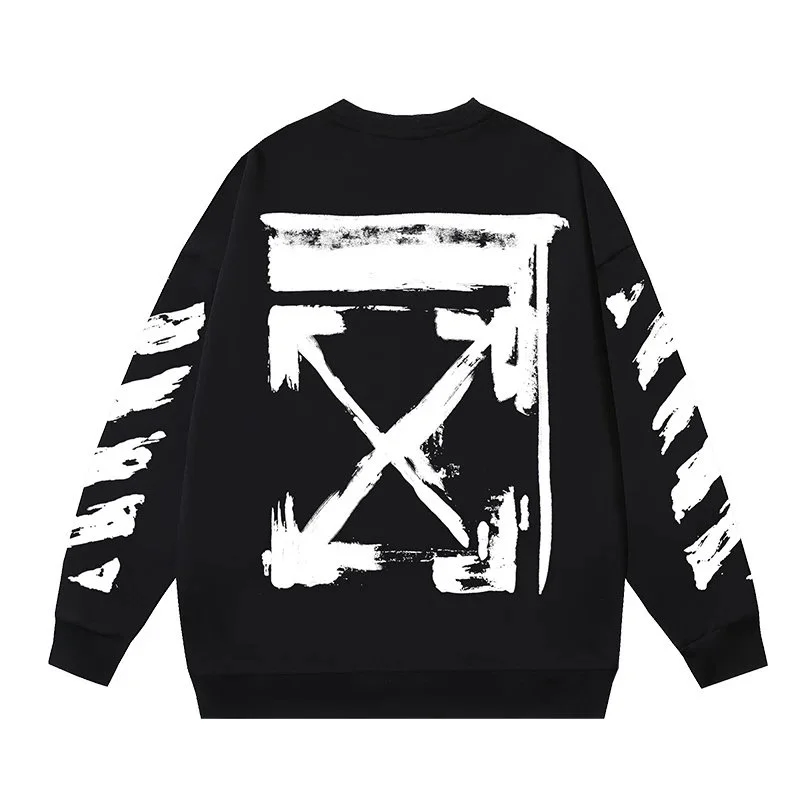 Off-White Off-White OW X-Arrow Black Hoodie Black - 1