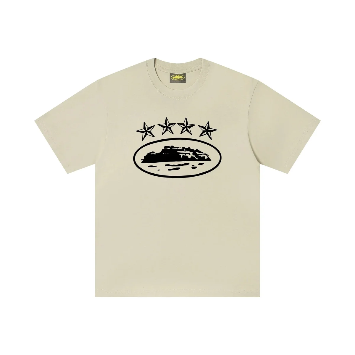 Other T-Shirt with Island & Stars Graphic in Beige Beige - 1