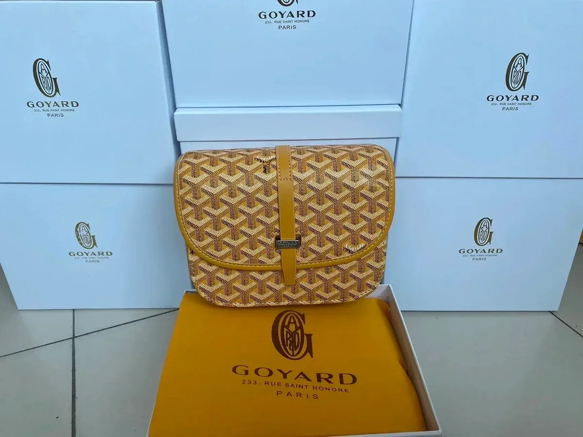 Goyard Goyard Monogram Beige Shoulder Bag Beige - 1