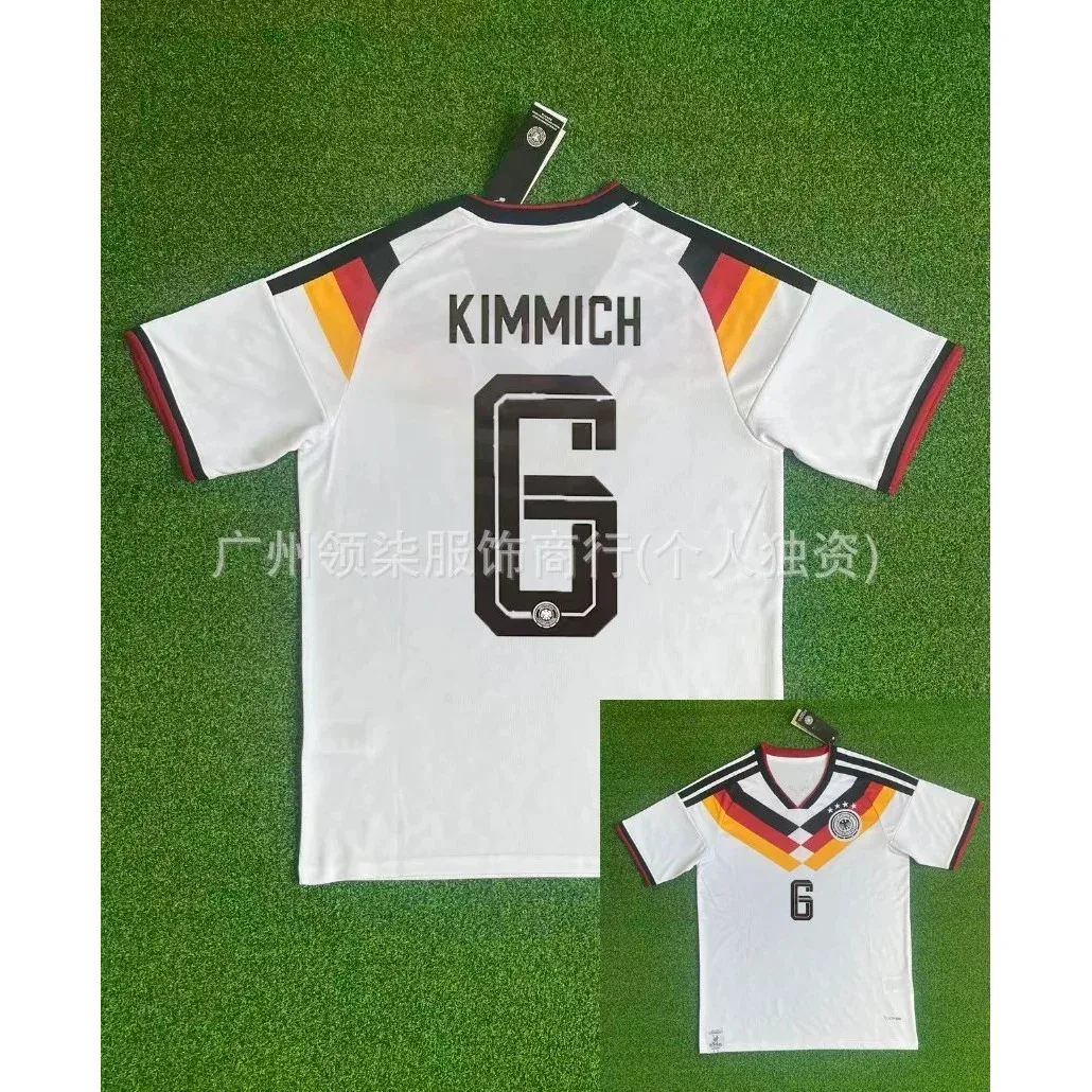 Adidas Adidas Classic Football Kimmich 6 Germany Home Jersey White - 1