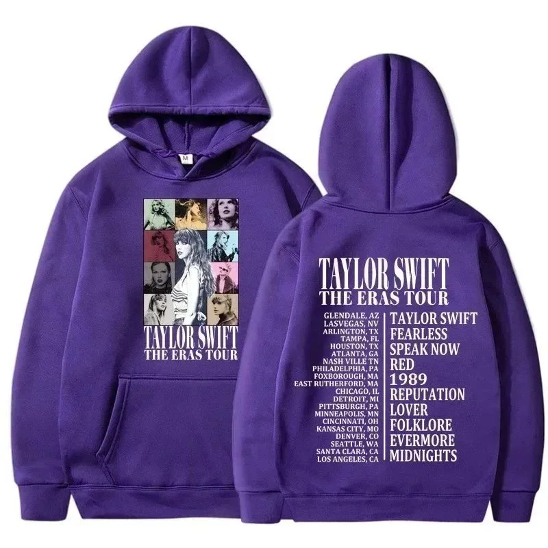 Other Taylor Swift The Eras Tour Purple Hoodie Purple - 1