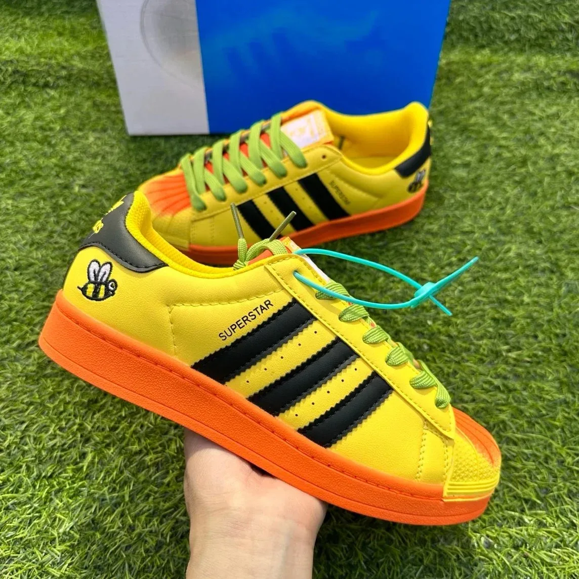 Adidas Adidas Superstar Bee Yellow Orange Sneakers Yellow - 1
