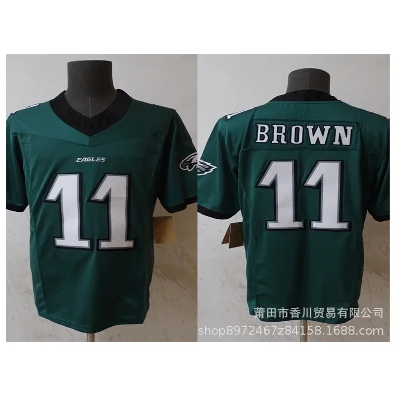 Other Green 11 Eagles Jersey Football Shirt Green - 1