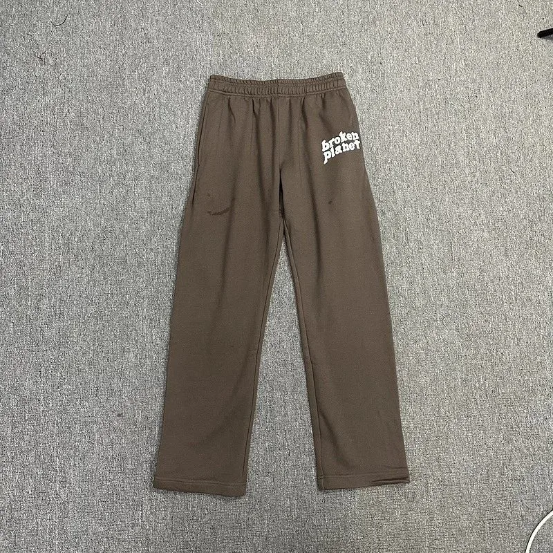 Broken Planet Broken Planet Market Brown 'broken planet' Sweatpants Brown - 1