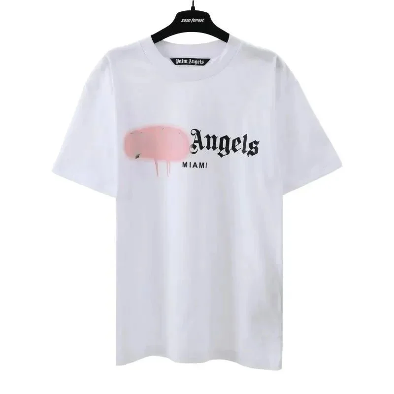 Palm Angels Palm Angels Miami Angels White T-Shirt White - 1