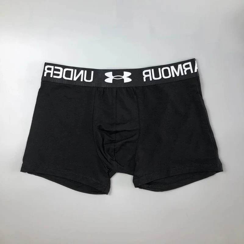Under Armour Under Armour Black Boxer Briefs Men's Underwear Black - 1