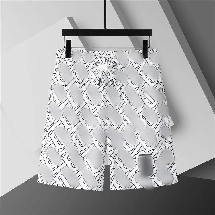 Other White Monogram Pattern Shorts White - 1