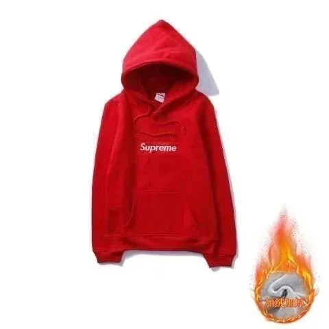 Supreme Supreme Supreme x The North Face Red Hoodie Red - 1