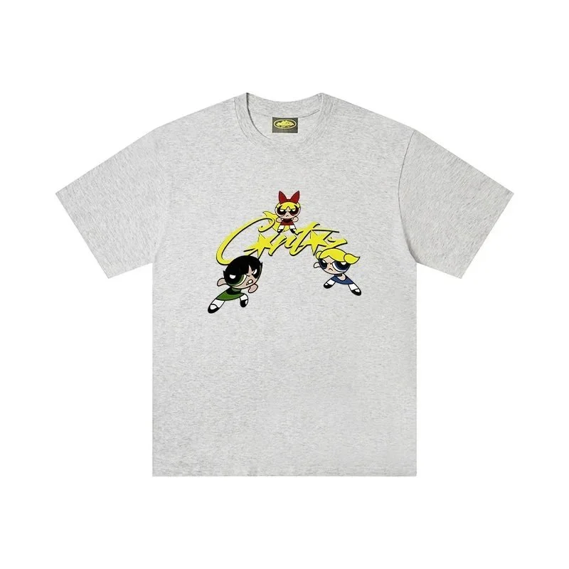 Other Powerpuff Girls Cartoon Graphic T-Shirt Grey - 1