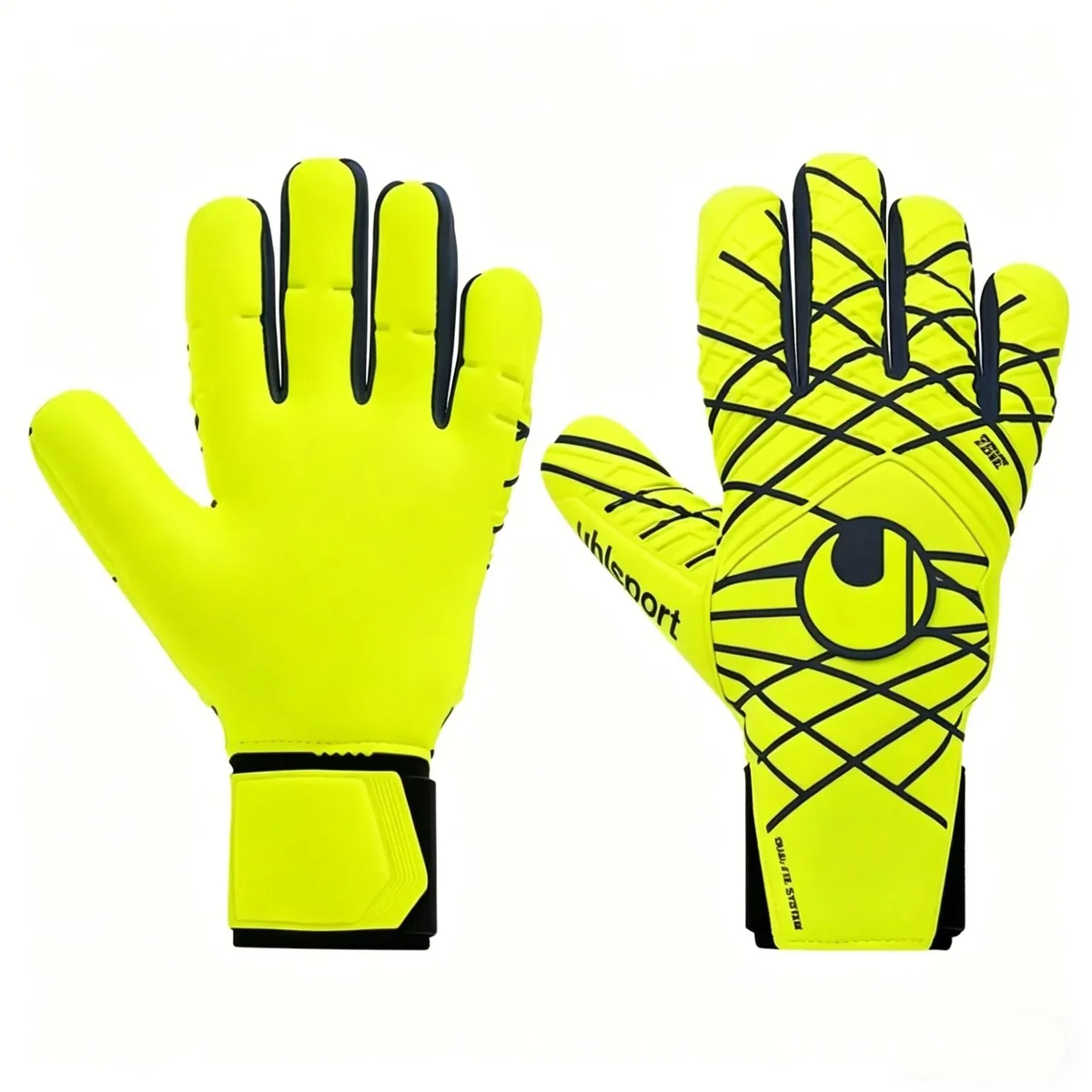 Uhlenbrock Uhlenbrock Goalkeeper Storm Yellow/Black Soccer Gloves Yellow - 1
