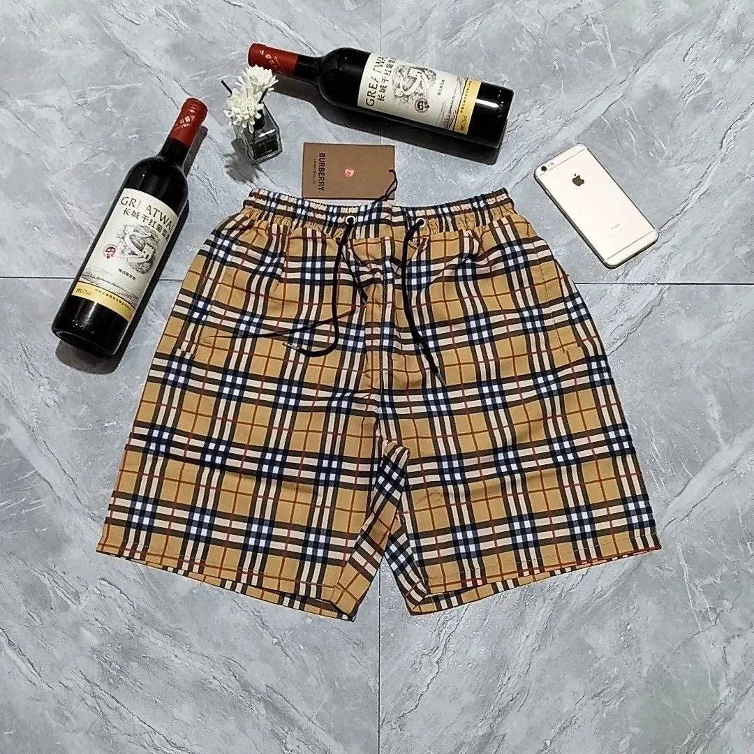 Burberry Burberry Vintage Check Shorts Beige/Blue/White Beige