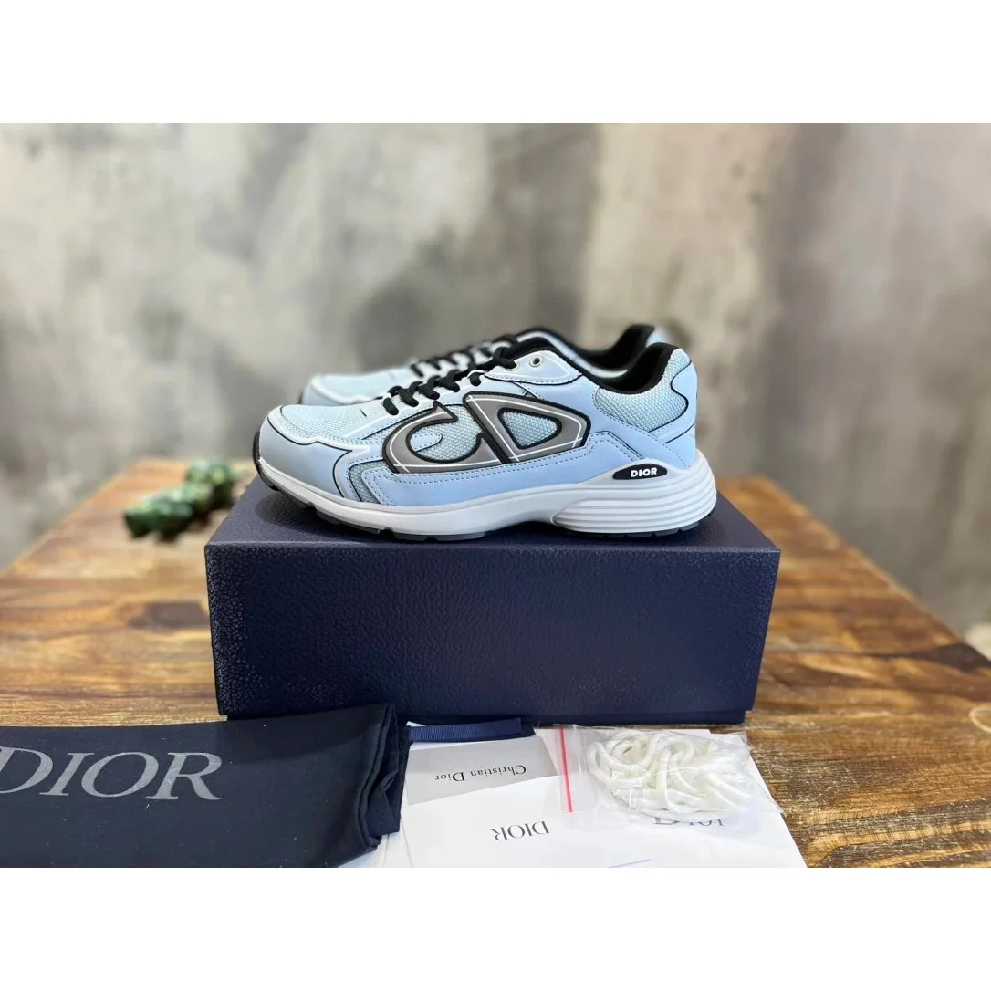 Dior Dior Air Jordan 1 B-18 Sneakers Blue - 1
