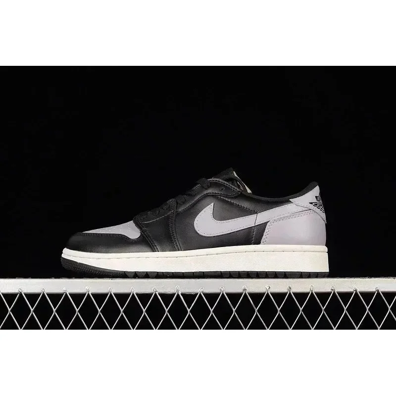 Nike Nike Air Jordan 1 Low Black Grey Sneakers Black - 1