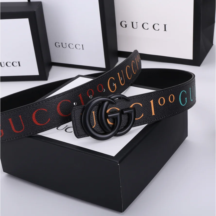 Gucci Gucci GG100 Belt Black Colorway Belts Black - 1
