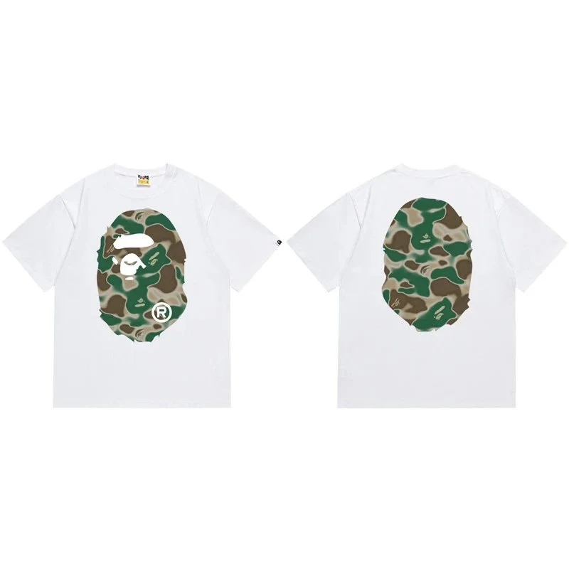 A Bathing Ape A Bathing Ape ABC Camo White T-Shirt White - 1