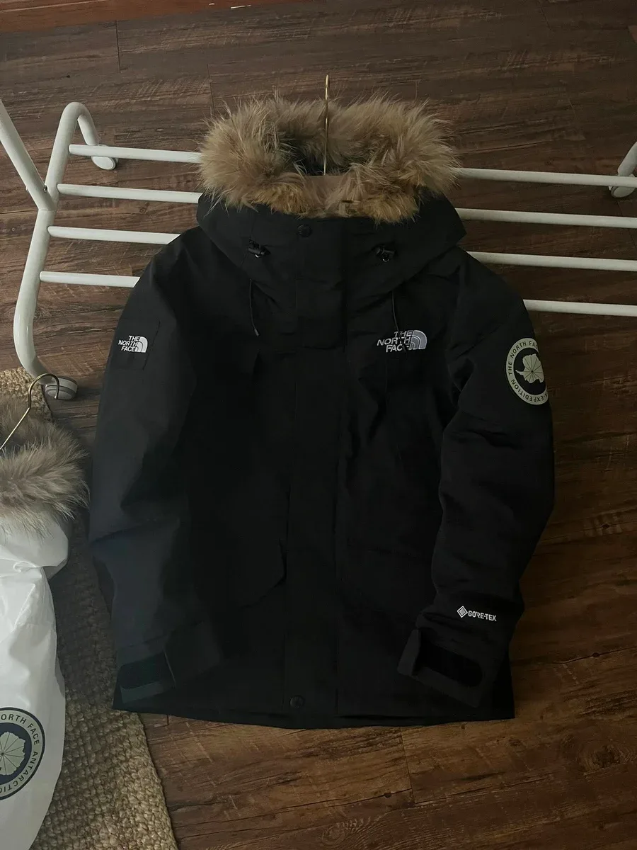 The North Face The North Face Expedition Parka Black Winter Coat Black - 1