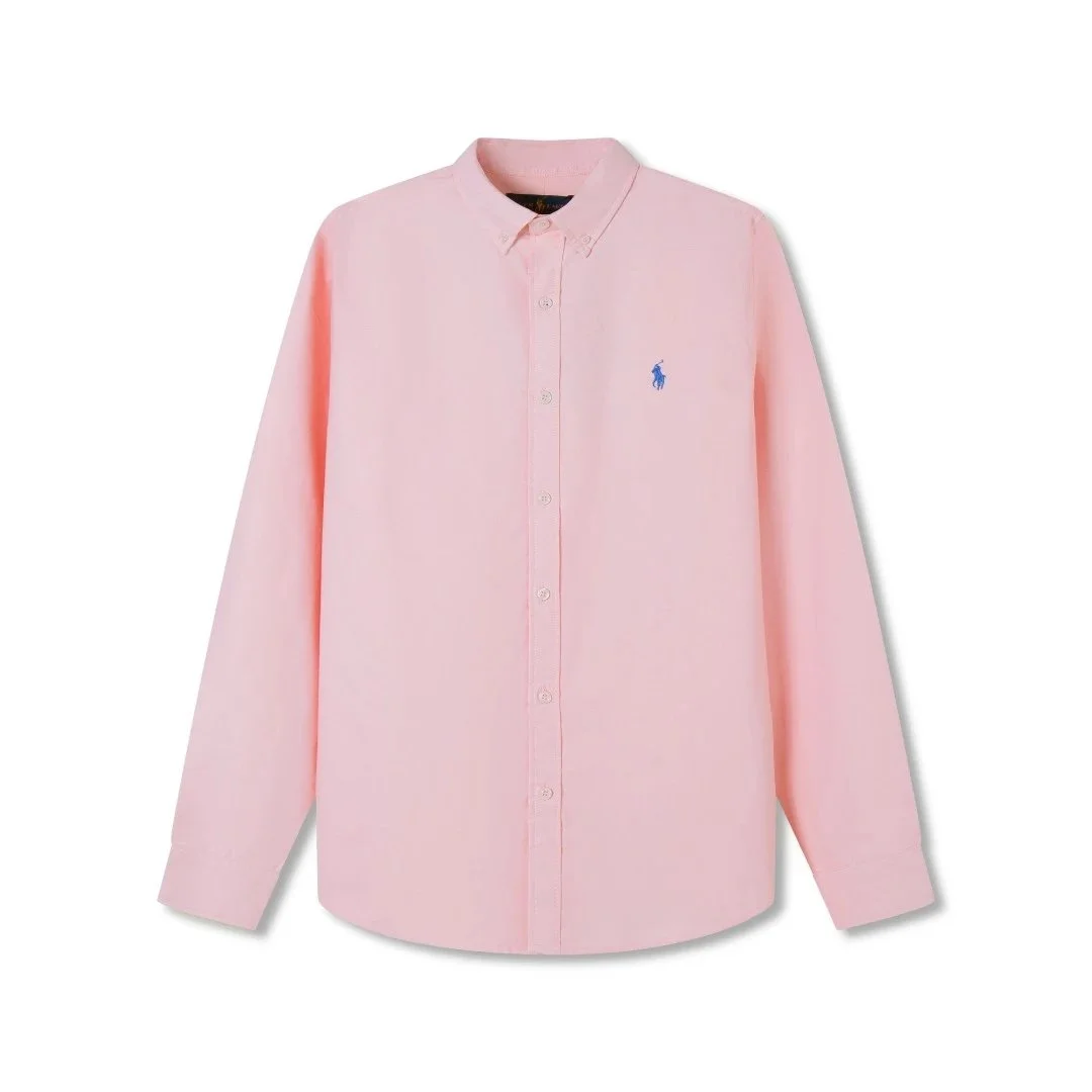 Polo Ralph Lauren Polo Ralph Lauren Pink Classic Button-Up Shirt Pink - 1
