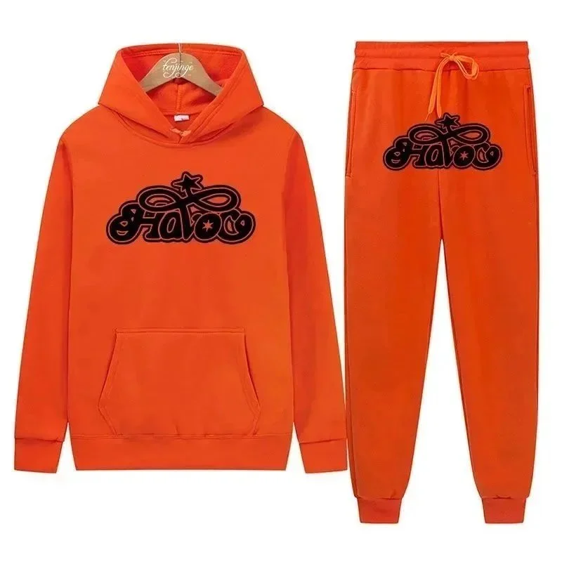 Other Orange 'Fato' Co-ord Set - Streetwear Tracksuit Orange - 1