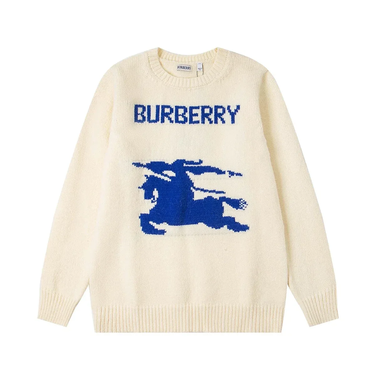 Burberry Burberry Classic Logo Sweater Cream Cream - 1