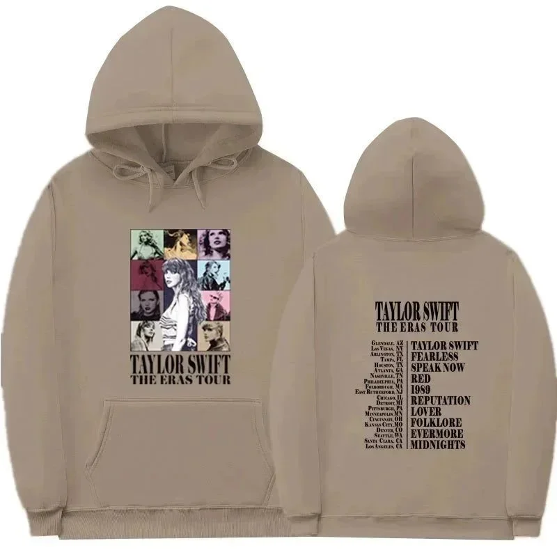 Other Taylor Swift The Eras Tour Beige Hoodie Beige - 1