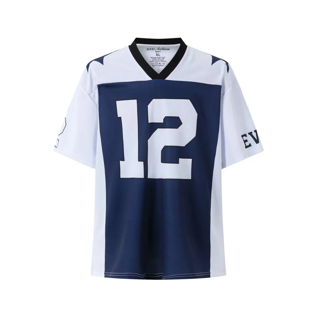 Other Vintage Navy/White Football Jersey Navy - 1
