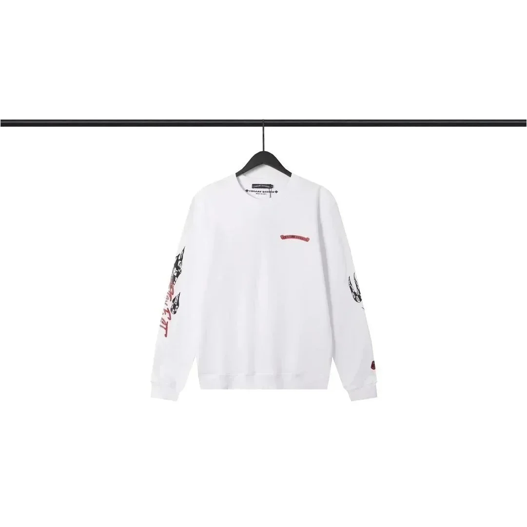 Chrome Hearts Chrome Hearts White CH Cross Sweatshirt White - 1