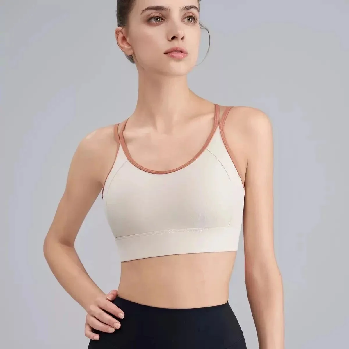 Other Sports Bra Ivory White Underwear Cream - 1