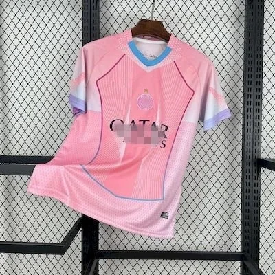 Other Pink Qatar FC Jersey 2526 Paris Pink Special Edition Pink - 1