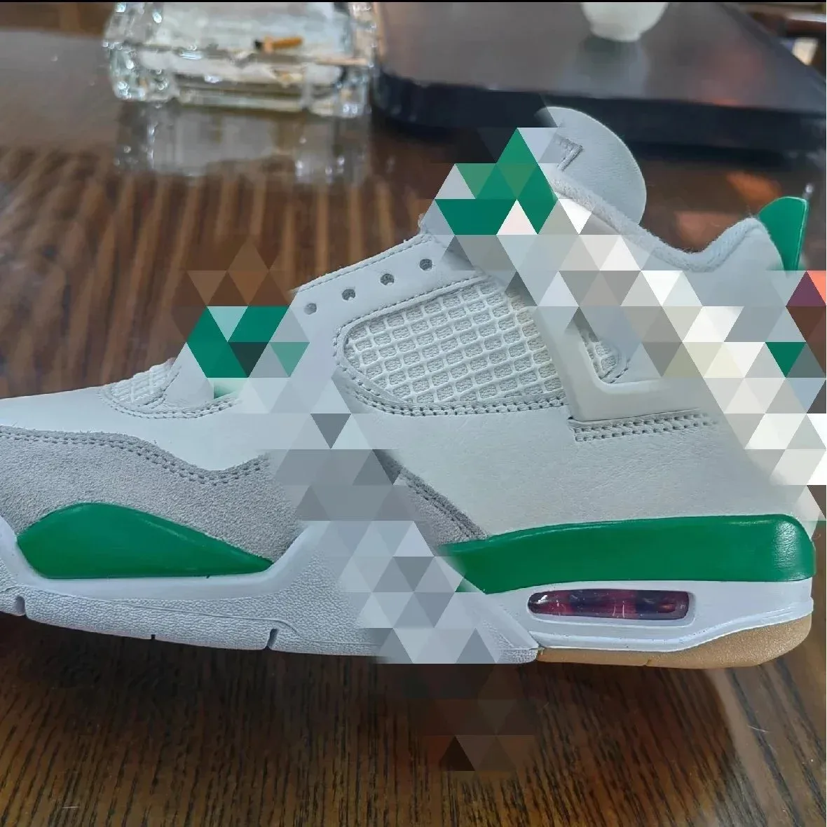 Nike Nike Air Jordan 4 AJ4 SB Green Sneakers Green - 1